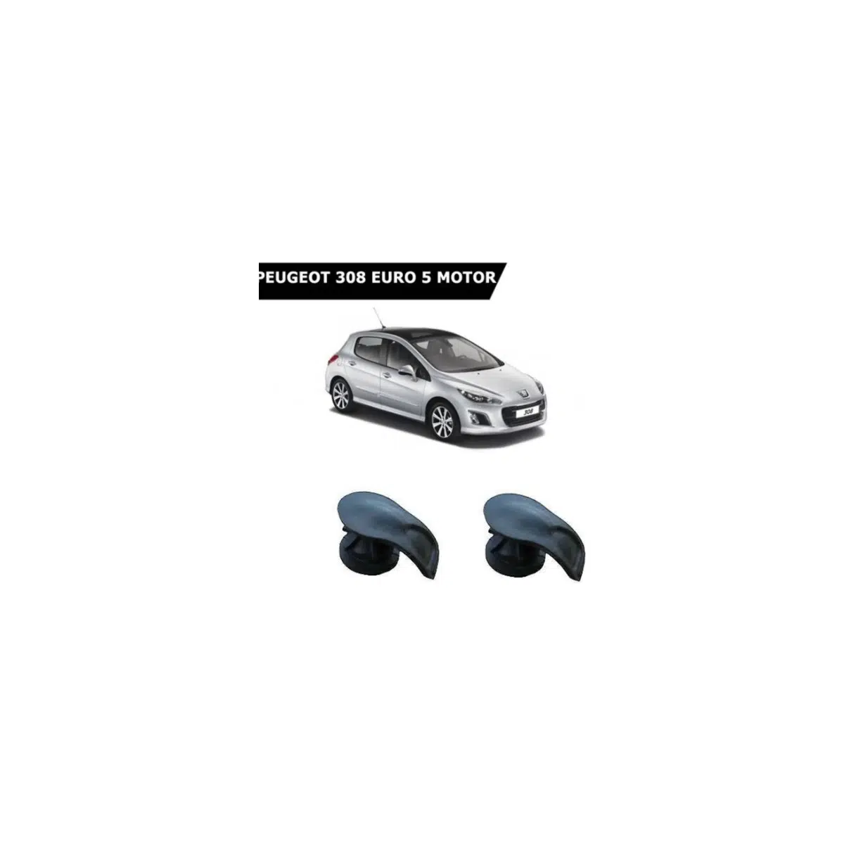 AR Oto Market Peugeot 308 Euro 5 Motor Üst Koruma Kapak Takma Aparatı Takım 0137G0
