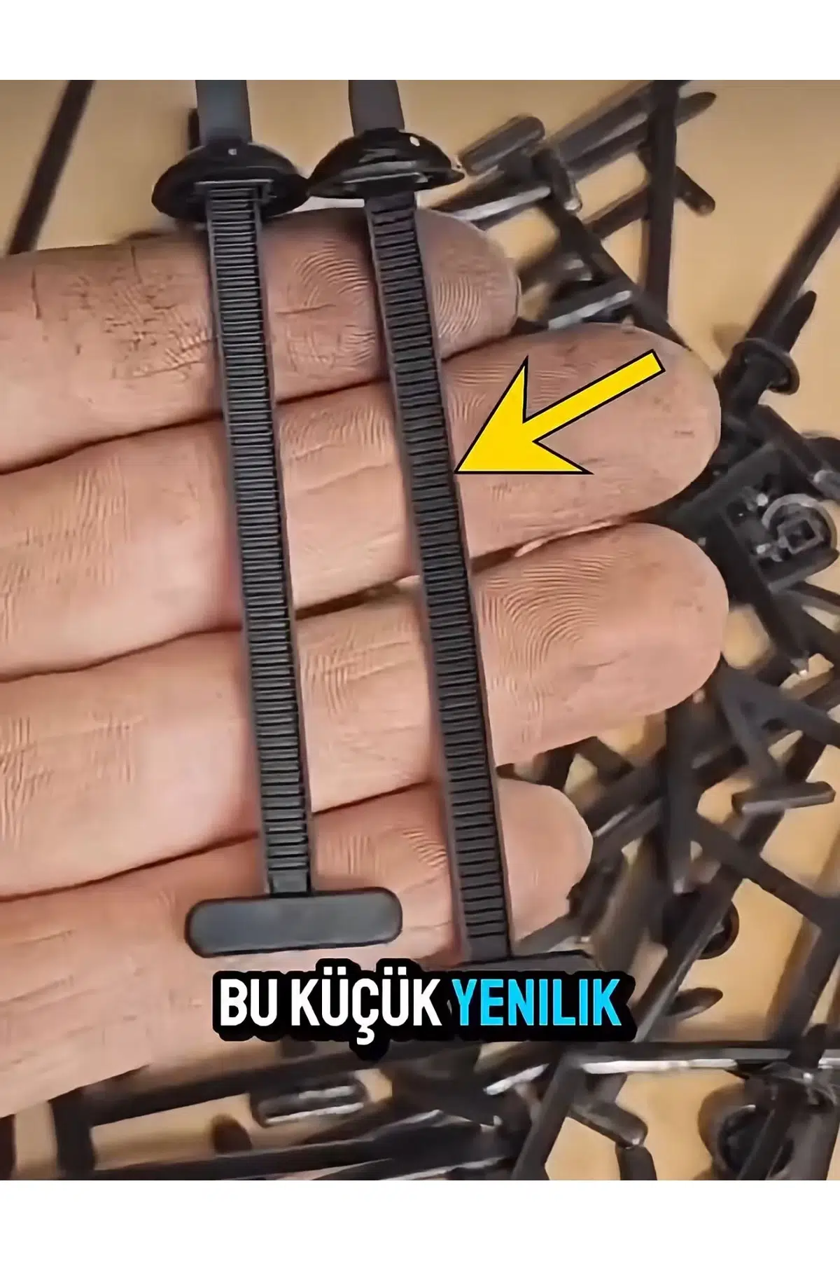 Çok amaçlı tamir klipsi-Dayanıklı plastik kablo bağı(100 adet) Çok amaçlı tamir klipsi-Dayanıklı plastik kablo bağı(100 adet)