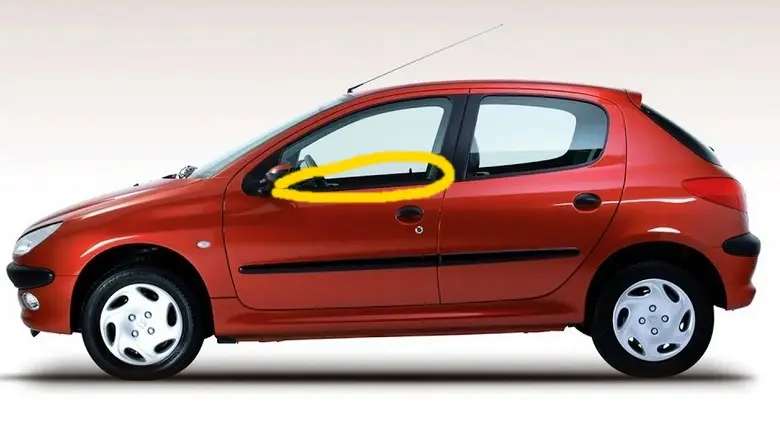 PEUGEOT 206 SOL ÖN CAM DIŞ SIYIRICI FİTİLİ 1997 - 2010 933489