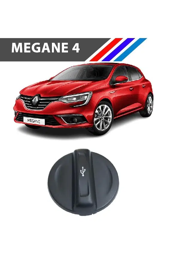 Renault Megane 4 Usb Kapağı 2016 - 2020