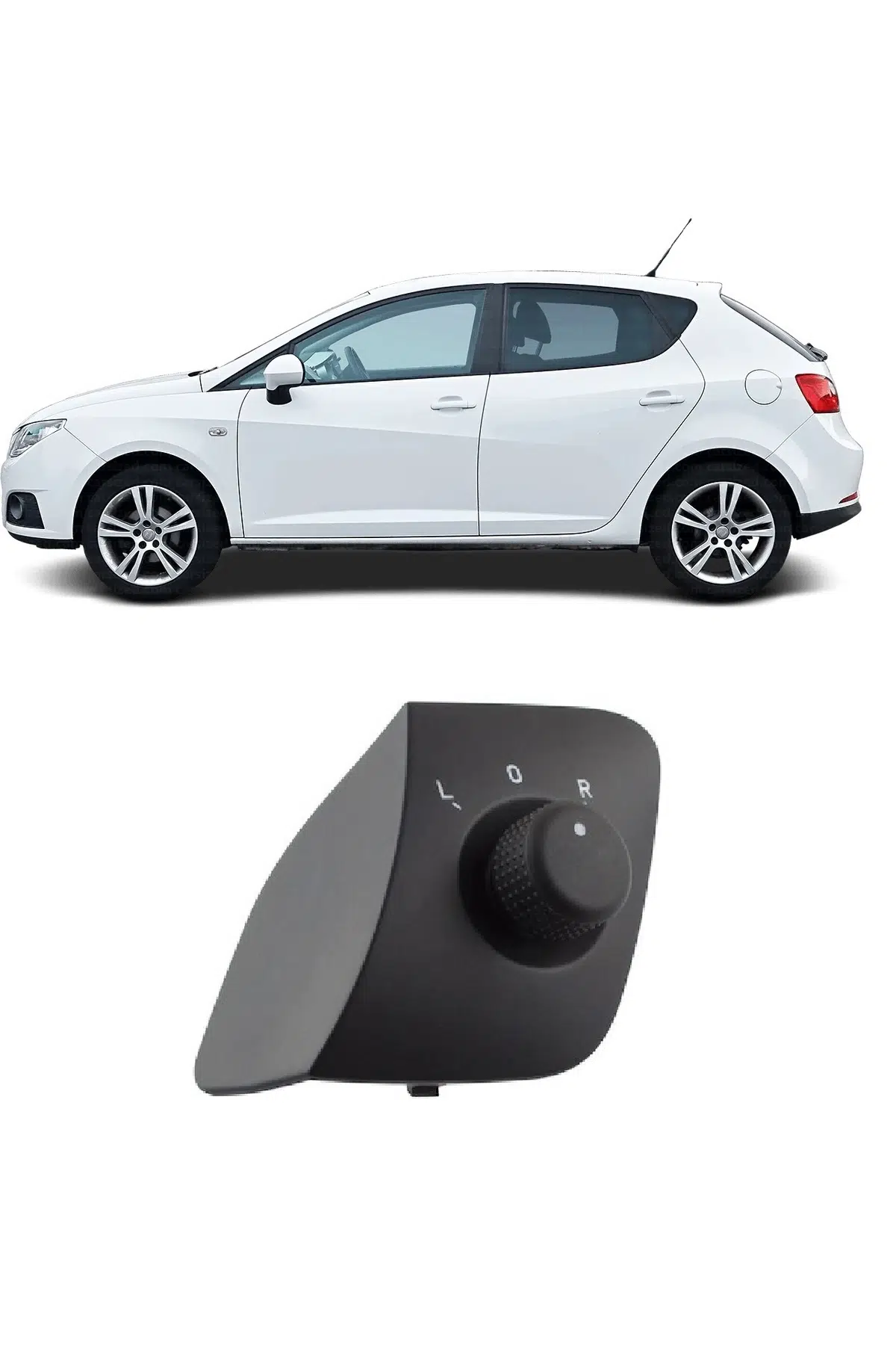 Seat ibiza 6J Kasa 2009-2017 Uyumlu Dikiz Ayna Ayar Düğmesi Anahtarı 6j1959565