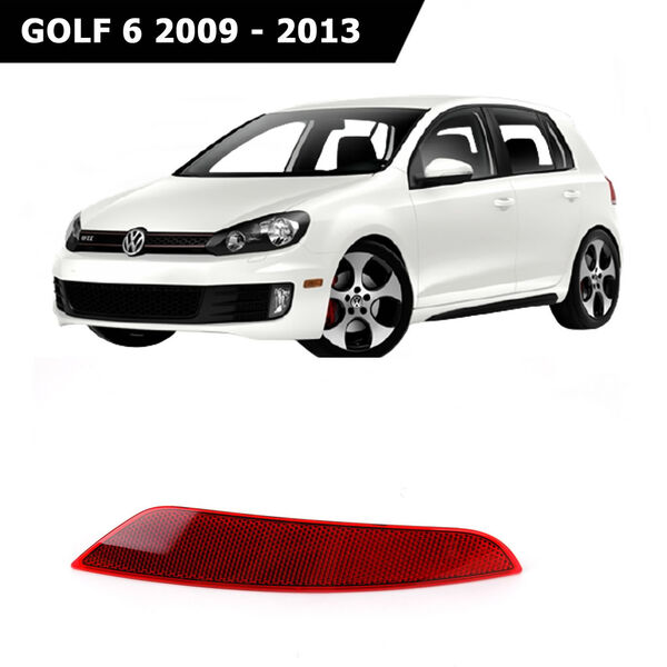 Volkswagen Golf 6 Arka Tampon Reflektörü Sol 2009 2013 5K0945105G