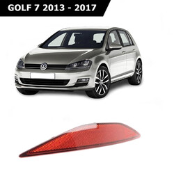 yerli üretim - Volkswagen Golf 7 Arka Tampon Reflektörü Sol 2013 2017 5G0945105