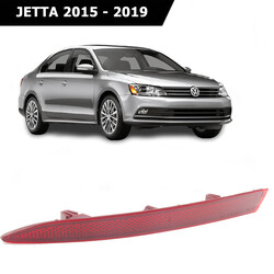 yerli üretim - Volkswagen Jetta Arka Tampon Reflektörü Sol 2015 2019 5C6945105B