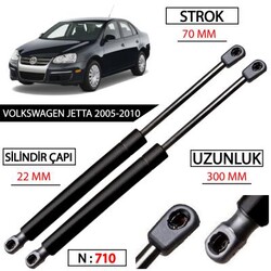 - VOLKSWAGEN JETTA BAGAJ AMORTİSÖR TAKIMI YAN SANAYİ 2005 - 2010  - VOLKSWAGEN JETTA BAGAJ AMORTİSÖR TAKIMI YAN SANAYİ 2005 - 2010