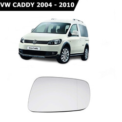 yan sanayi - VW Caddy Sol Ayna Camı Elektrikli Isıtmalı Yan Sanayi 2004 - 2010 yan sanayi - VW Caddy Sol Ayna Camı Elektrikli Isıtmalı Yan Sanayi 2004 - 2010